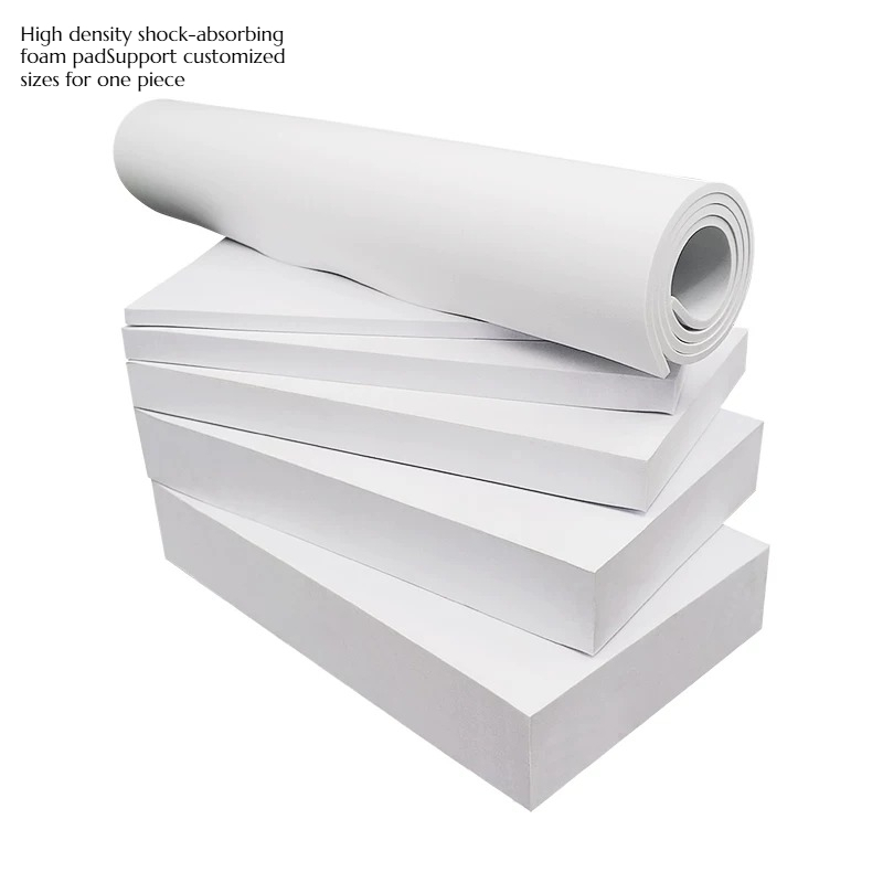 Cosplay Props Eva Foam - 38密度ホワイト高密度EVAフォームボード5/10/15mm耐衝撃スポンジ裏地衝突防止コスプレ小道具素材