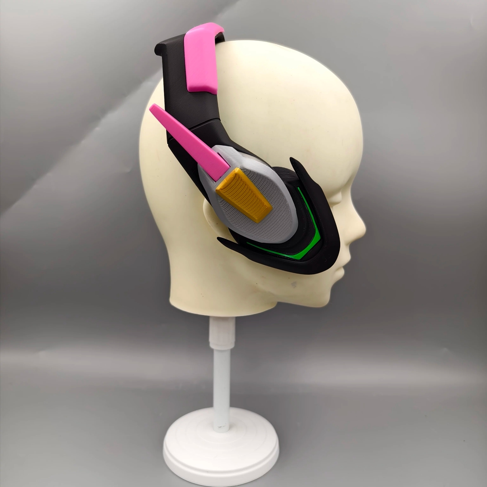 3Dプリント製クラフトDVAヘッドセットコスプレフルプロップ - Dva Cosplay Prop のレビューと価格