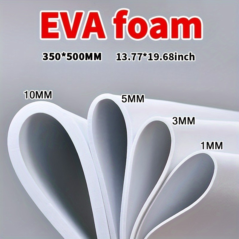 EVAフォームボード 14x39インチ、厚さ3mm-10mm - Cosplay Props Eva Foam のレビューと価格