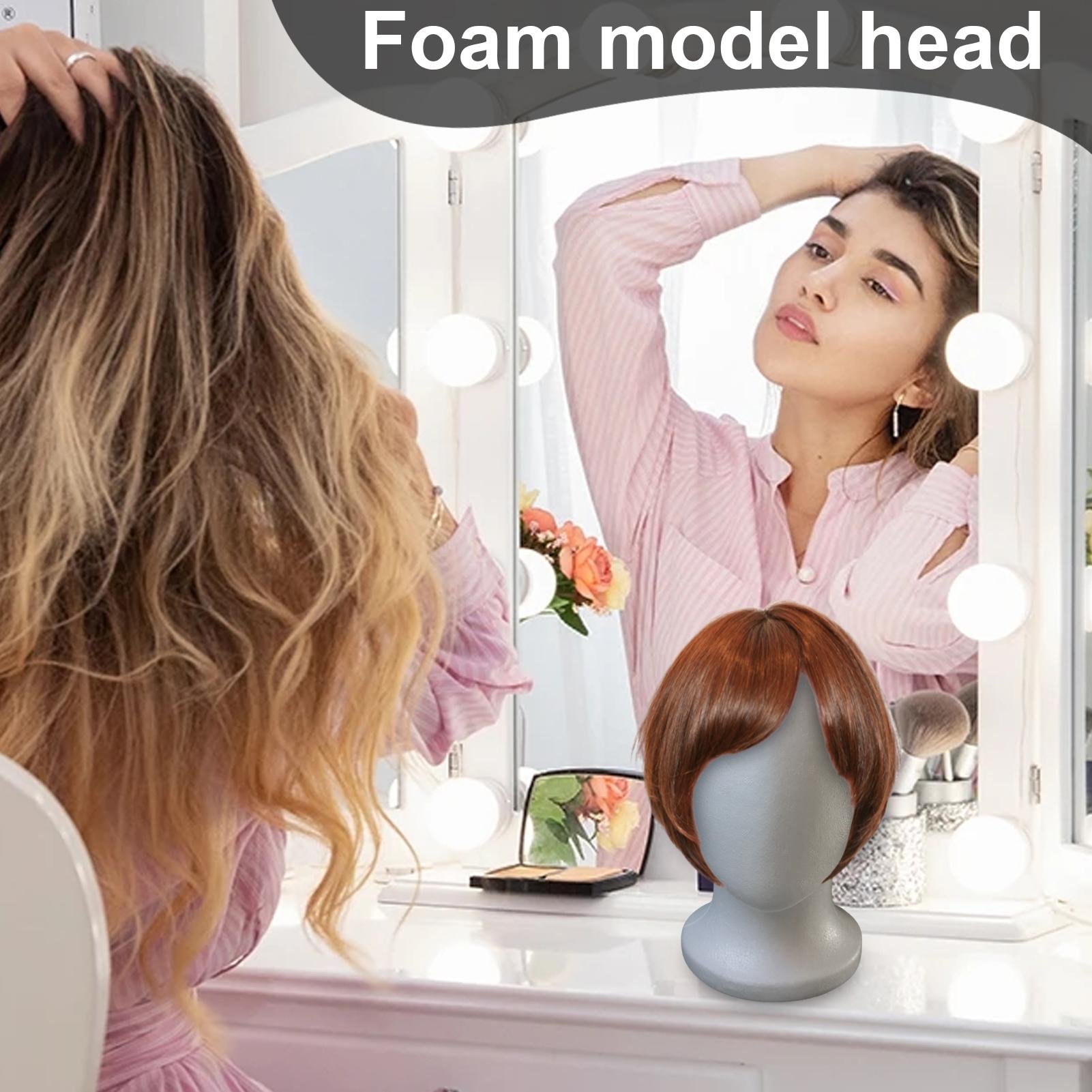 発泡スチロール製のマネキンヘッド。ウィッグの展示、コスプレ、 - Cosplay Prop Foam のレビューと価格