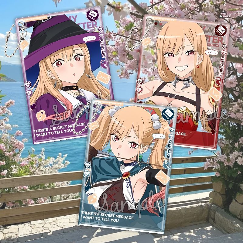 漫画かわいいアニメ私のドレスアップダーリン北川マリン写真小道 - Acrylic Cosplay Prop のレビューと価格