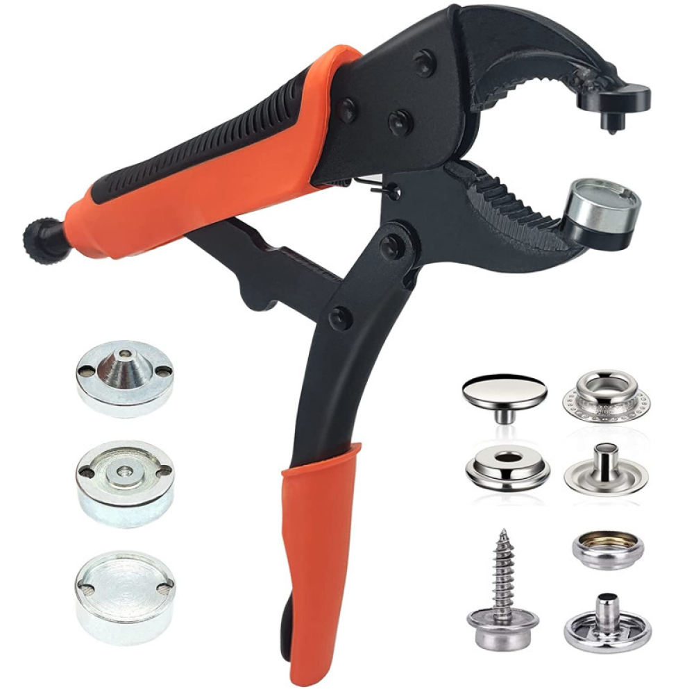 手動式スナップボタン取り付けプライヤーセット。ステンレス製の - Snap Plier Setter のレビューと価格