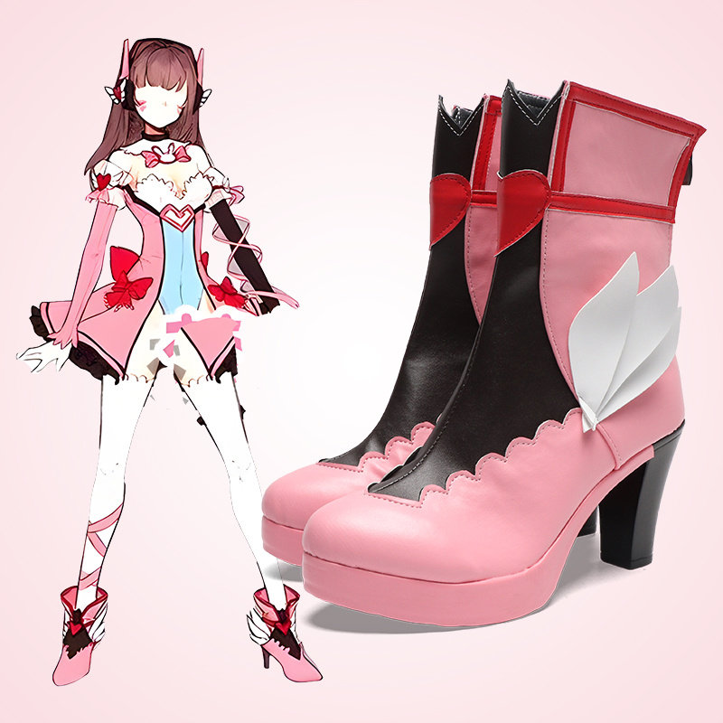 ゲーム DVA カスタムメイドコスプレ靴ブーツハロウィンカー - Dva Cosplay Prop のレビューと価格