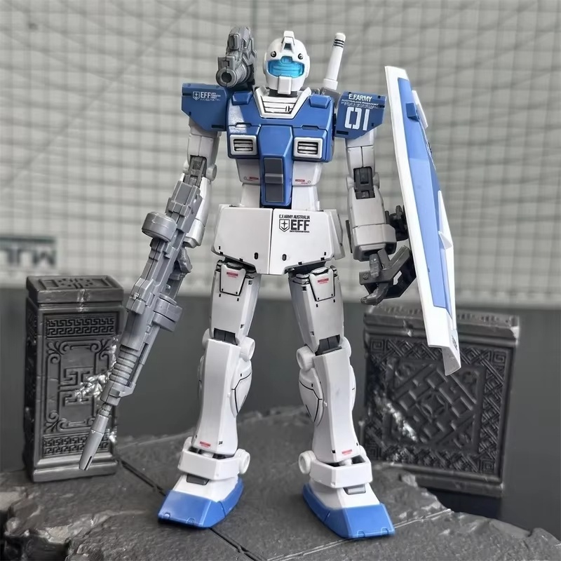 HG GTO GM ホワイトドッグチーム カスタムカラー 1 - Bandai Gundam Hg のレビューと価格
