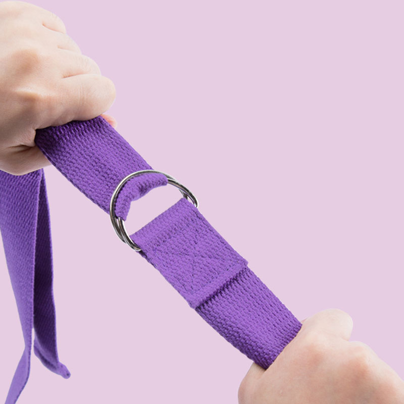 183×3.8cmのコットン製ヨガストラップ。調整可能なDリ - D Ring Strap のレビューと価格
