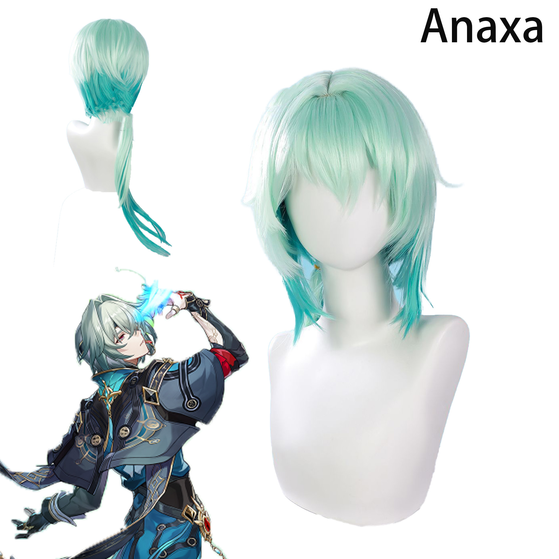 ホンカイ・スターレイル アナクサ コスプレウィッグ、エピファ - Anaxa Cosplay Prop のレビューと価格
