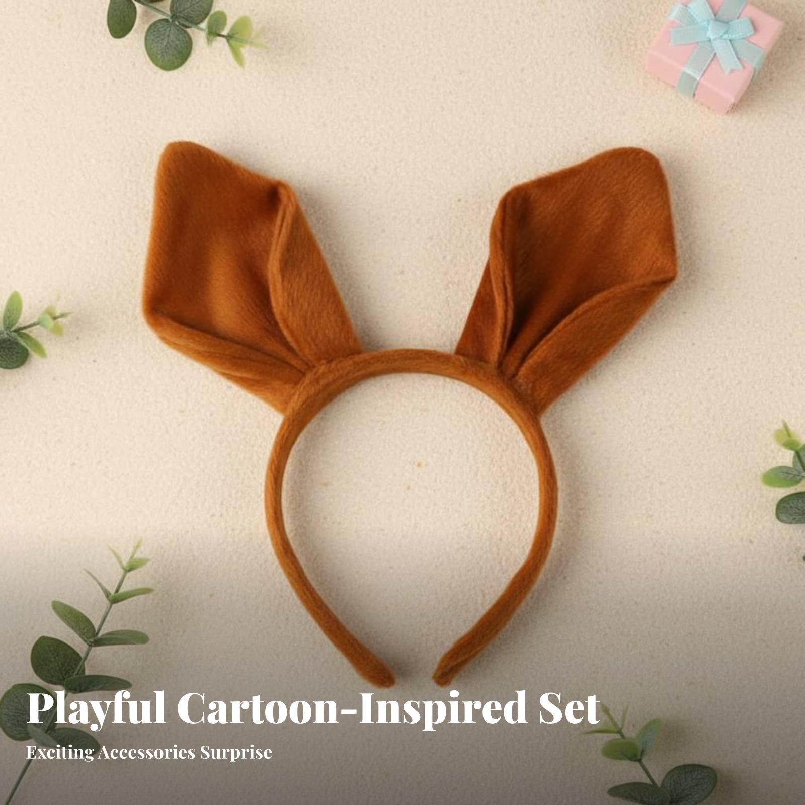 動物の着ぐるみヘッドバンドセット パフォーマンス用小道具 ソ - Easy Cosplay Prop のレビューと価格