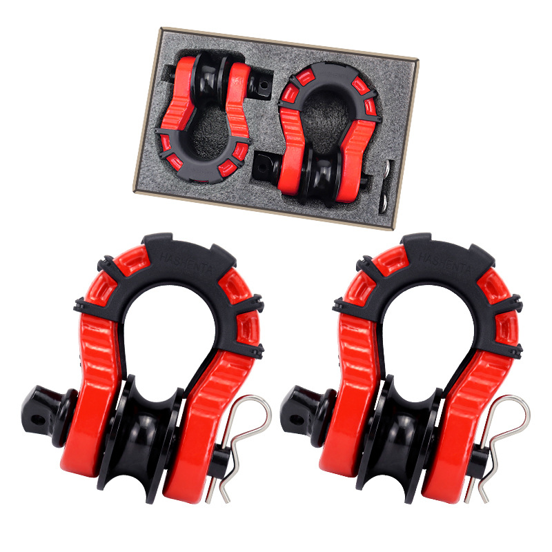 2 個のシャックル プーリー アップグレード 3/4 インチ - D Ring Strap のレビューと価格