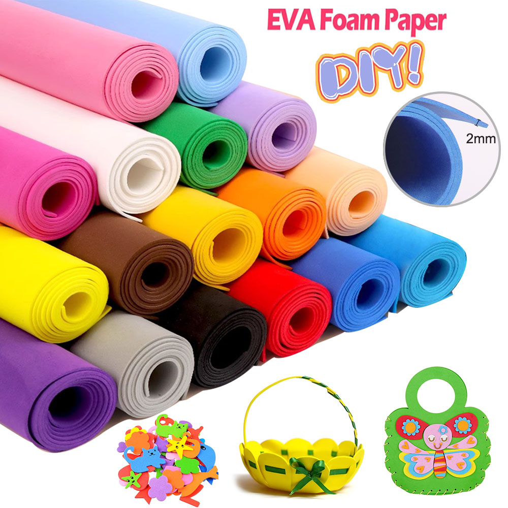 厚さ2mm カラフルEVAフォームシート 50x90cm ソ - Cosplay Props Eva Foam のレビューと価格
