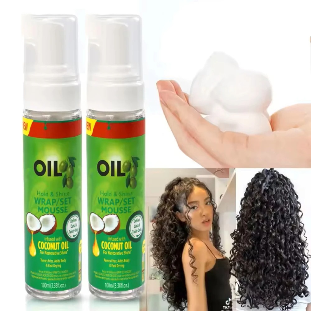 100ml ホールドオリーブオイルヘアスタイリングムース、女 - Cosplay Prop Foam のレビューと価格